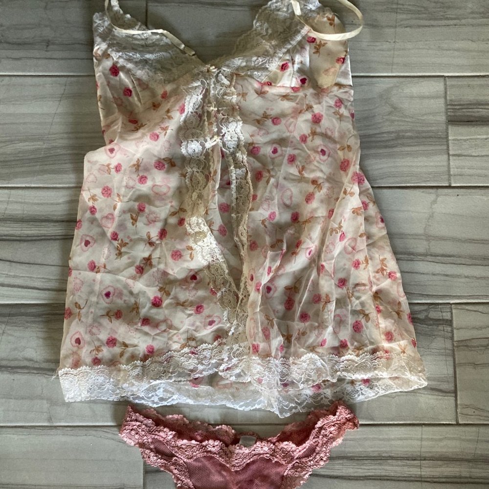 Lingerie Teddy and Panty